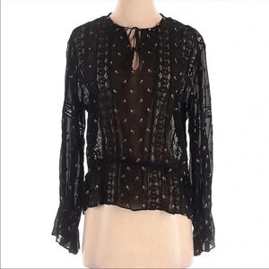 ULLA JOHNSON Elke Blouse Size 2